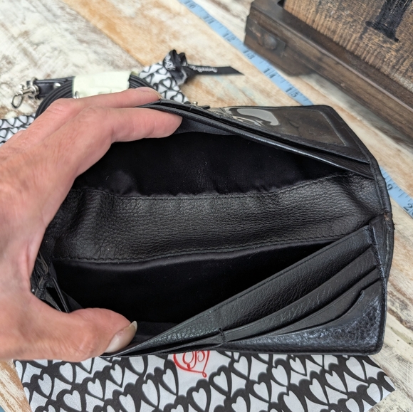 Vintage Brighton Crossbody/ Clutch Wallet with Dust Bag - Picture 10 of 13
